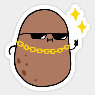 Cool Potato Sticker